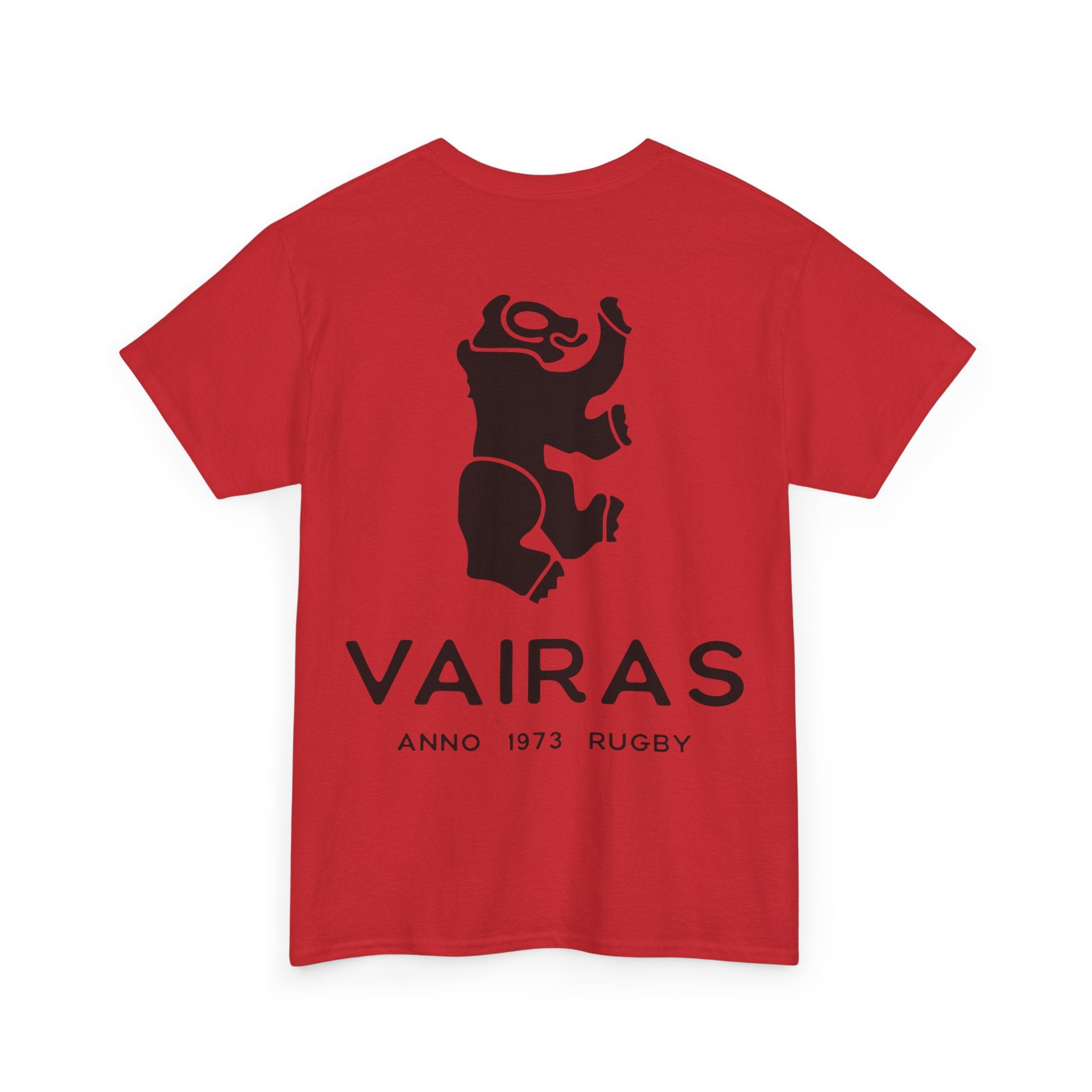 Cotton Tee Unisex Back Print "VAIRAS"