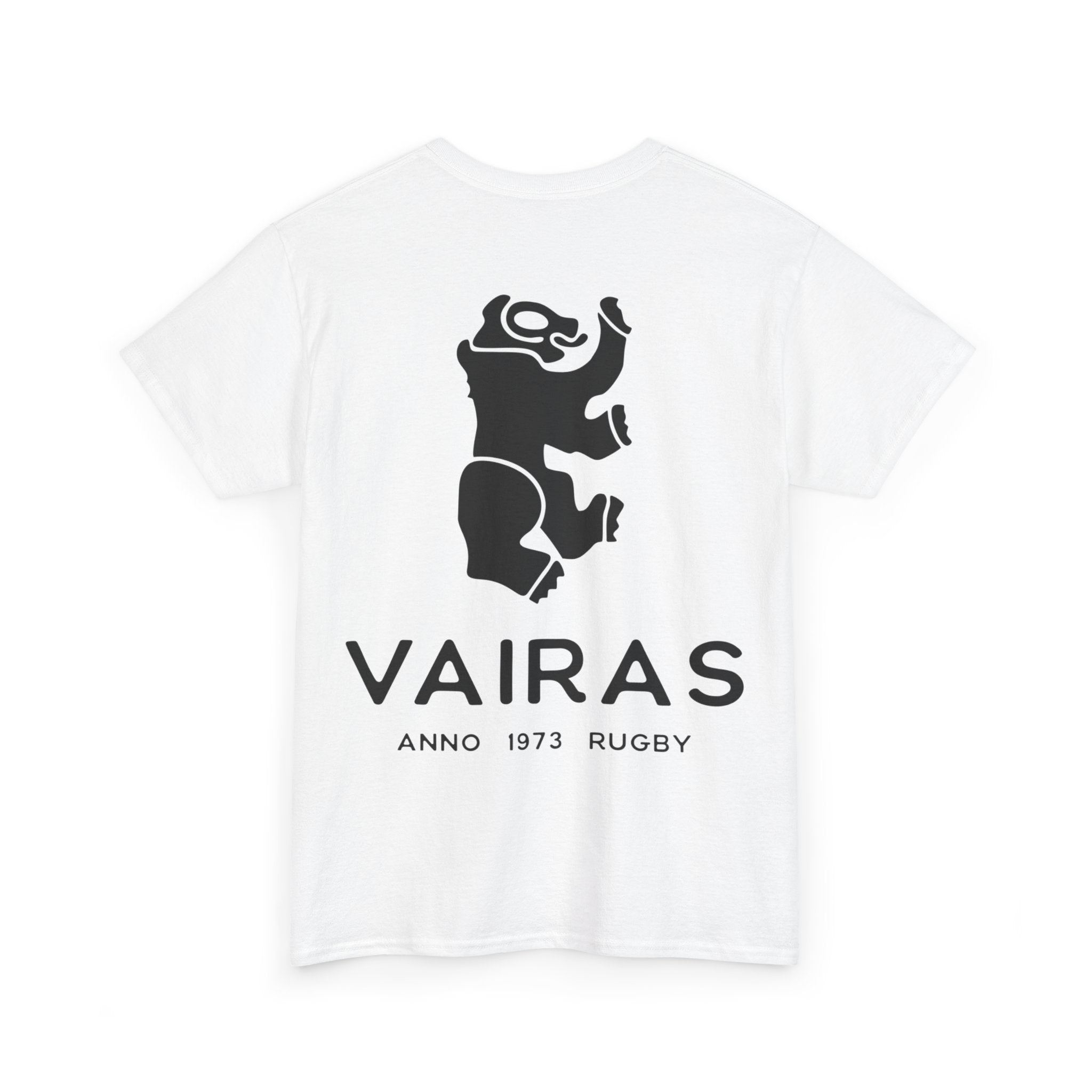 Cotton Tee Unisex Back Print "VAIRAS"