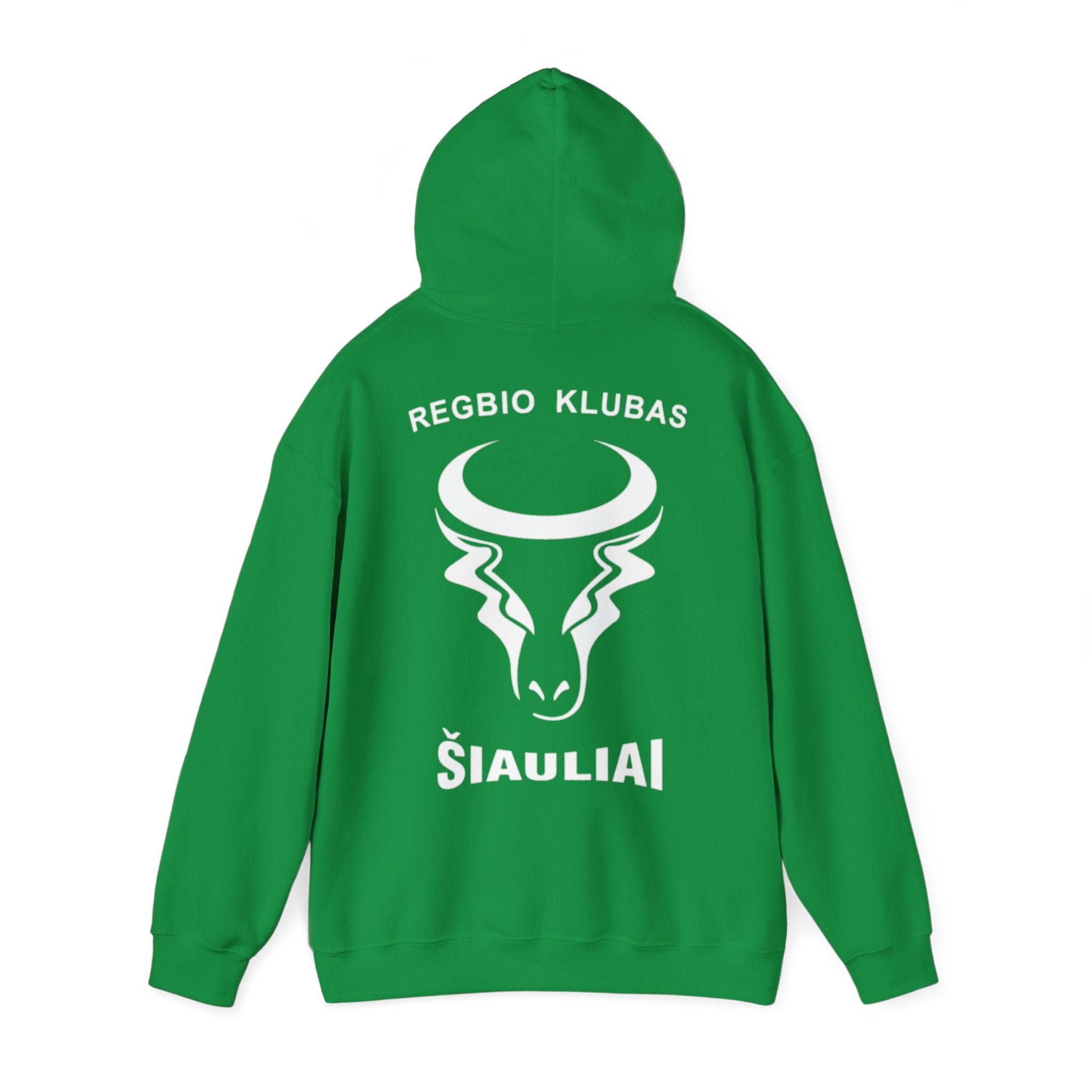 Hooded Sweatshirt Back Print "ŠIAULIAI"