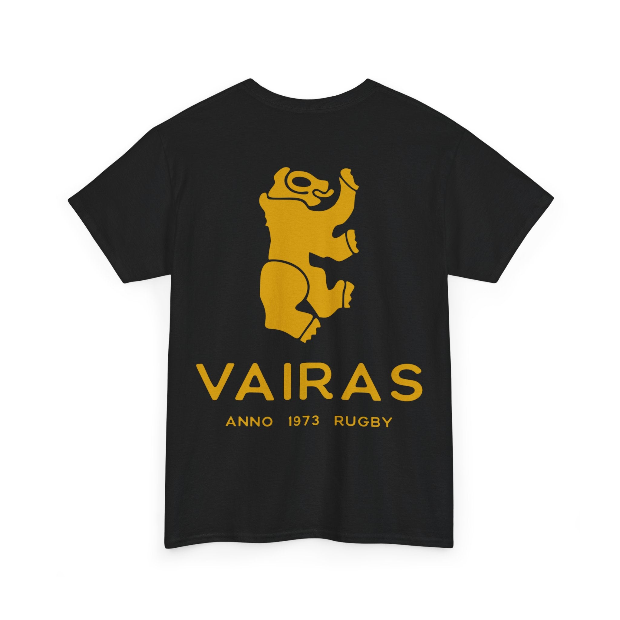 Cotton Tee Unisex Back Print "VAIRAS"