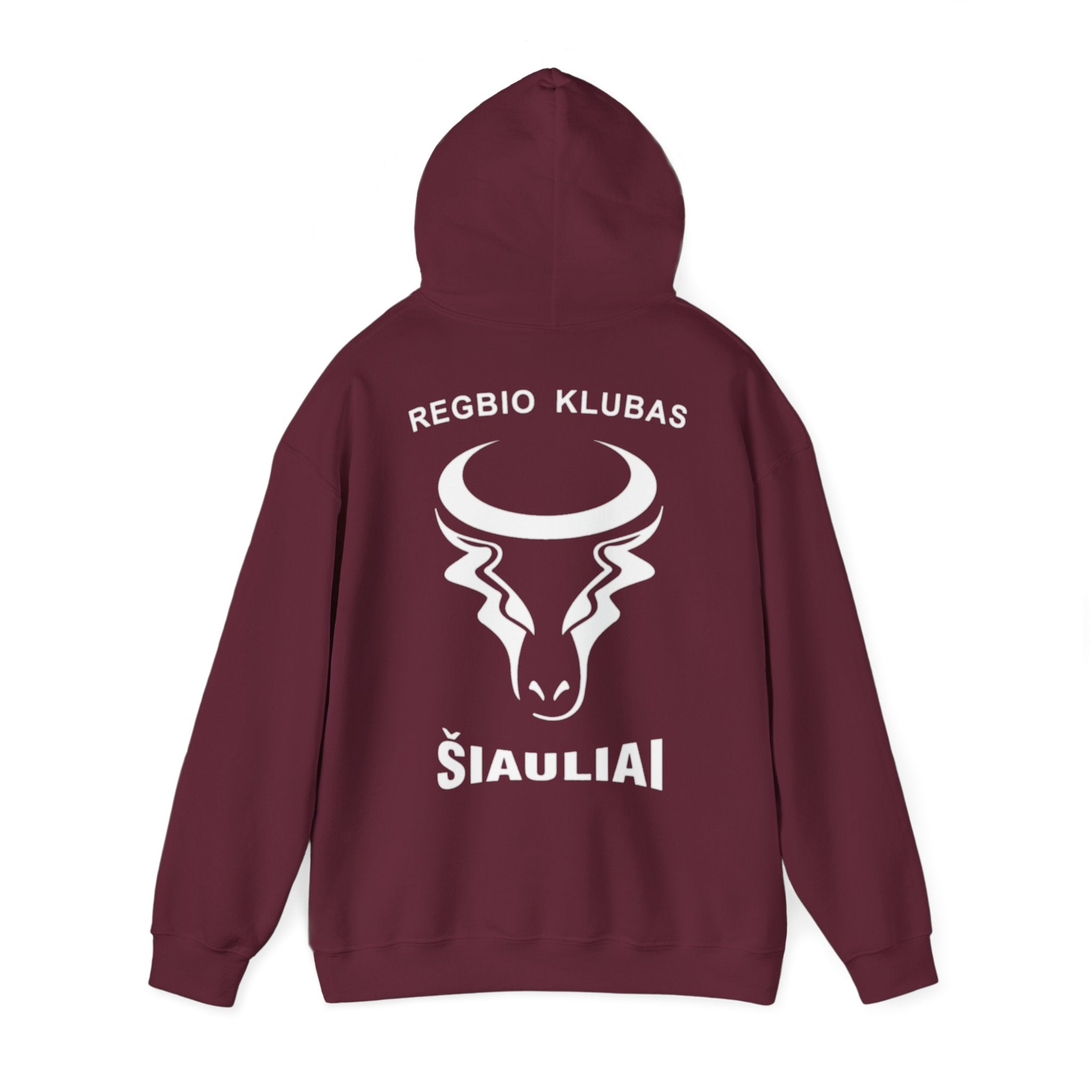 Hooded Sweatshirt Back Print "ŠIAULIAI"