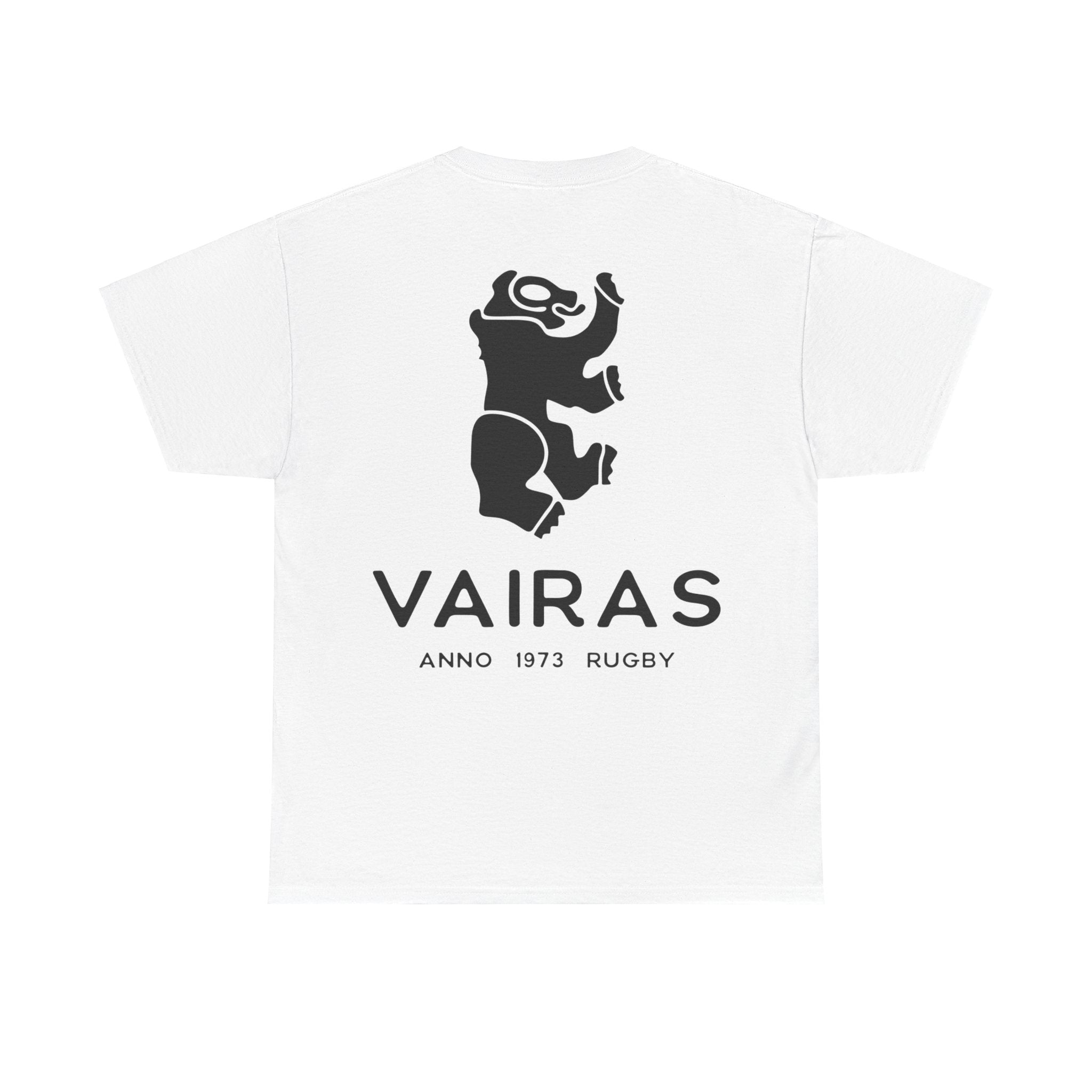 Cotton Tee Unisex Back Print "VAIRAS"