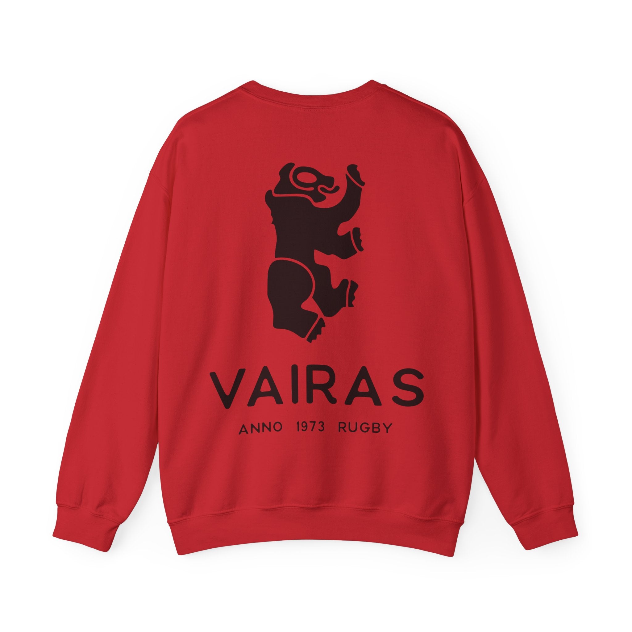 Crewneck Unisex Sweatshirt Back Print "VAIRAS"