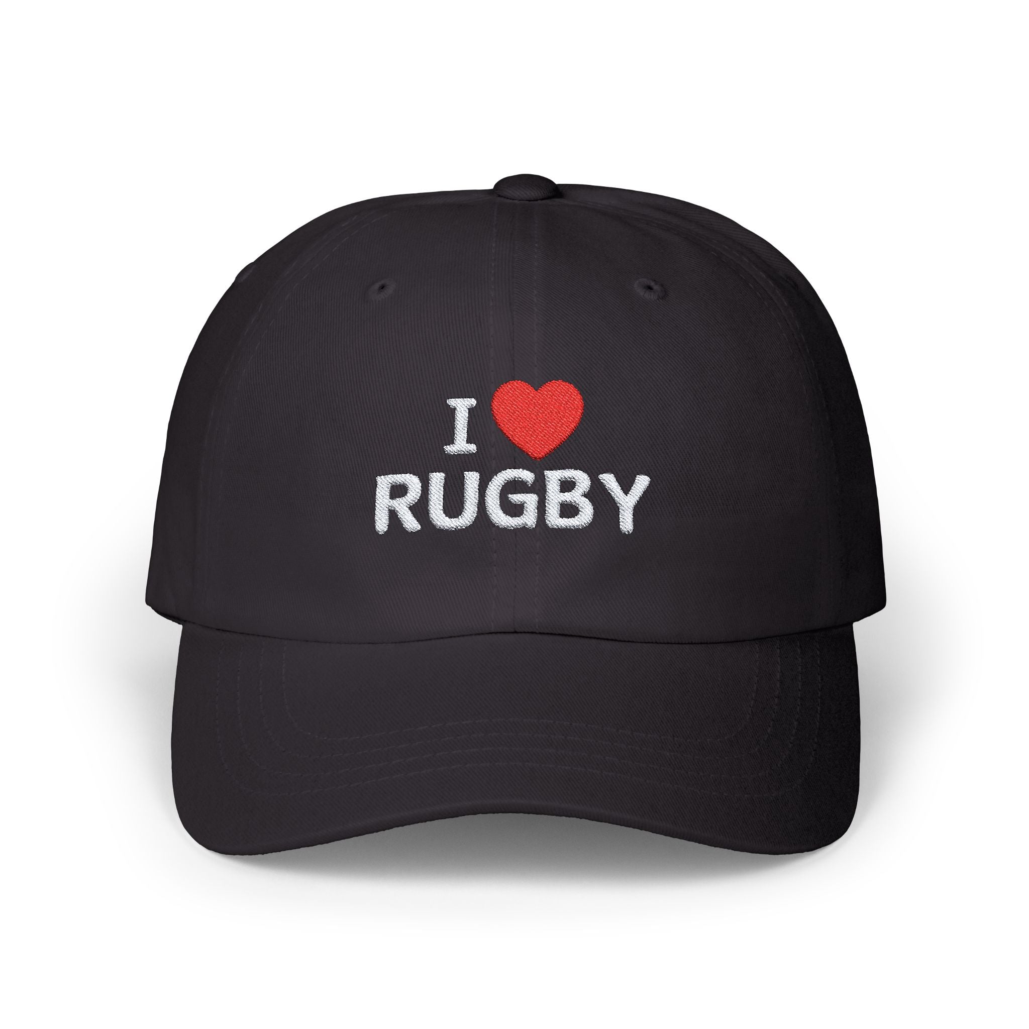 "I LOVE RUGBY" Classic Dad Cap