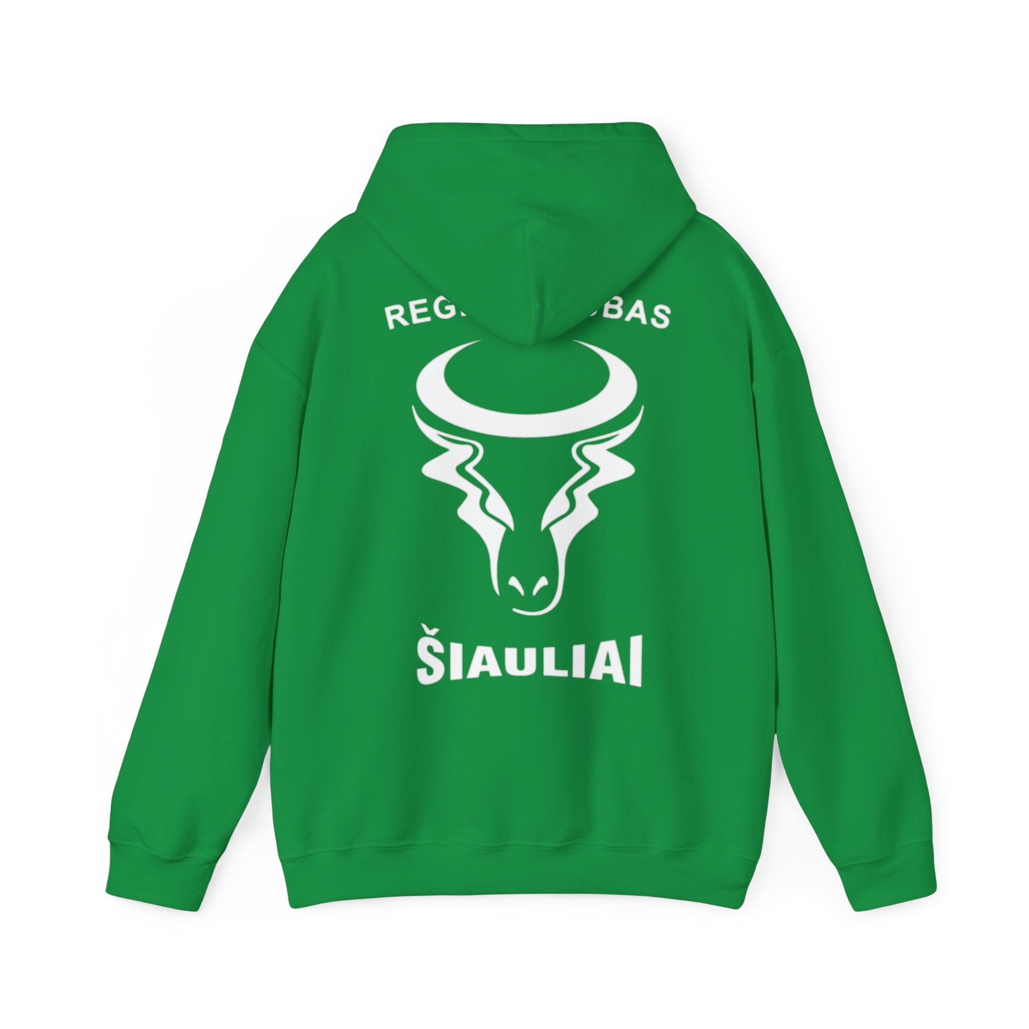 Hooded Sweatshirt Back Print "ŠIAULIAI"