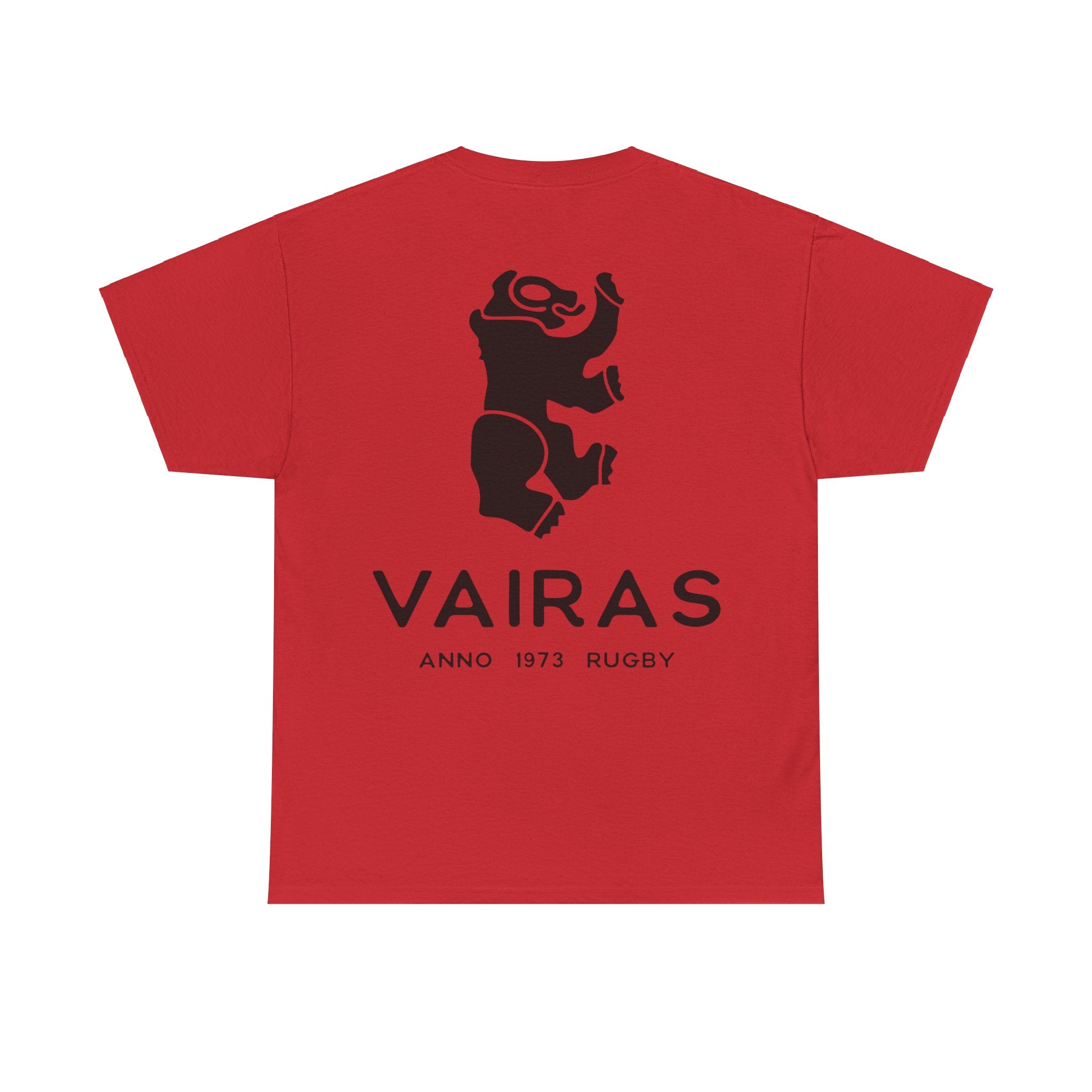 Cotton Tee Unisex Back Print "VAIRAS"