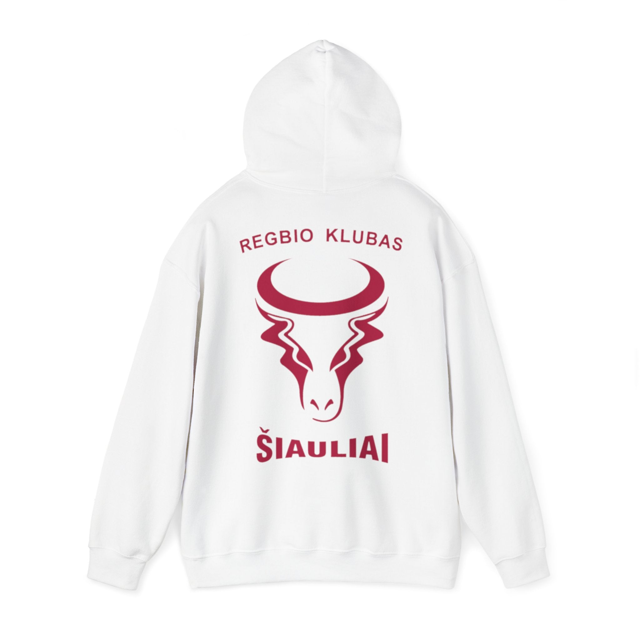 Hooded Sweatshirt Back Print "ŠIAULIAI"